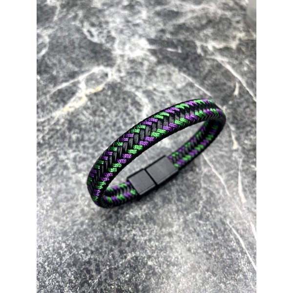 Colourful Deri Bileklik
