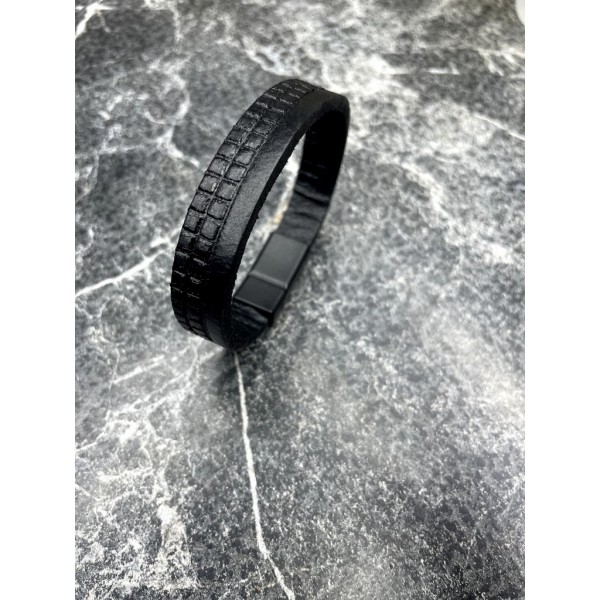 Black Deri Bileklik